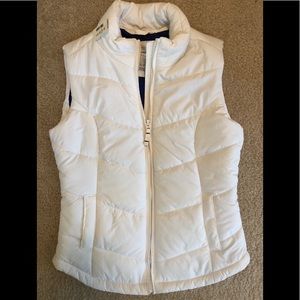 Aeropostale Puffer Vest White